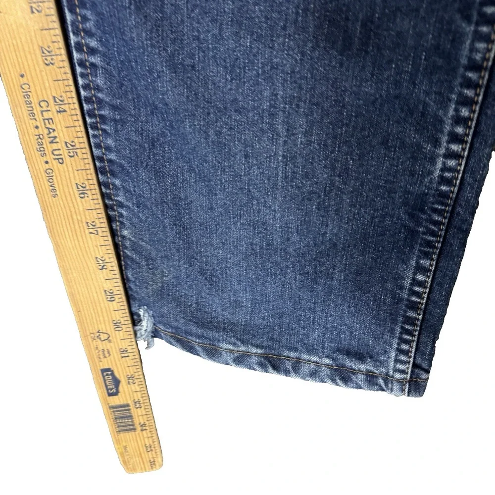 Wrangler Cowboy Cut Jeans Mens 33x30 Western Rodeo Denim Straight Blue Classic‎ - Picture 8 of 11